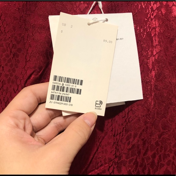 & Other Stories || Jacquard Snake Print Knot-Detail Mini Dress - Picture 10 of 12